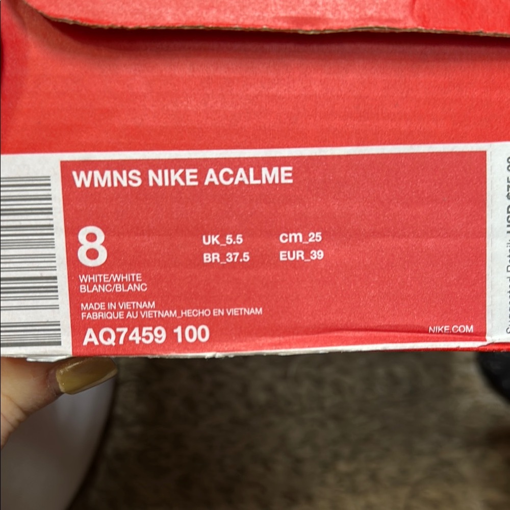 Nike Acalme Women's Shoes - White